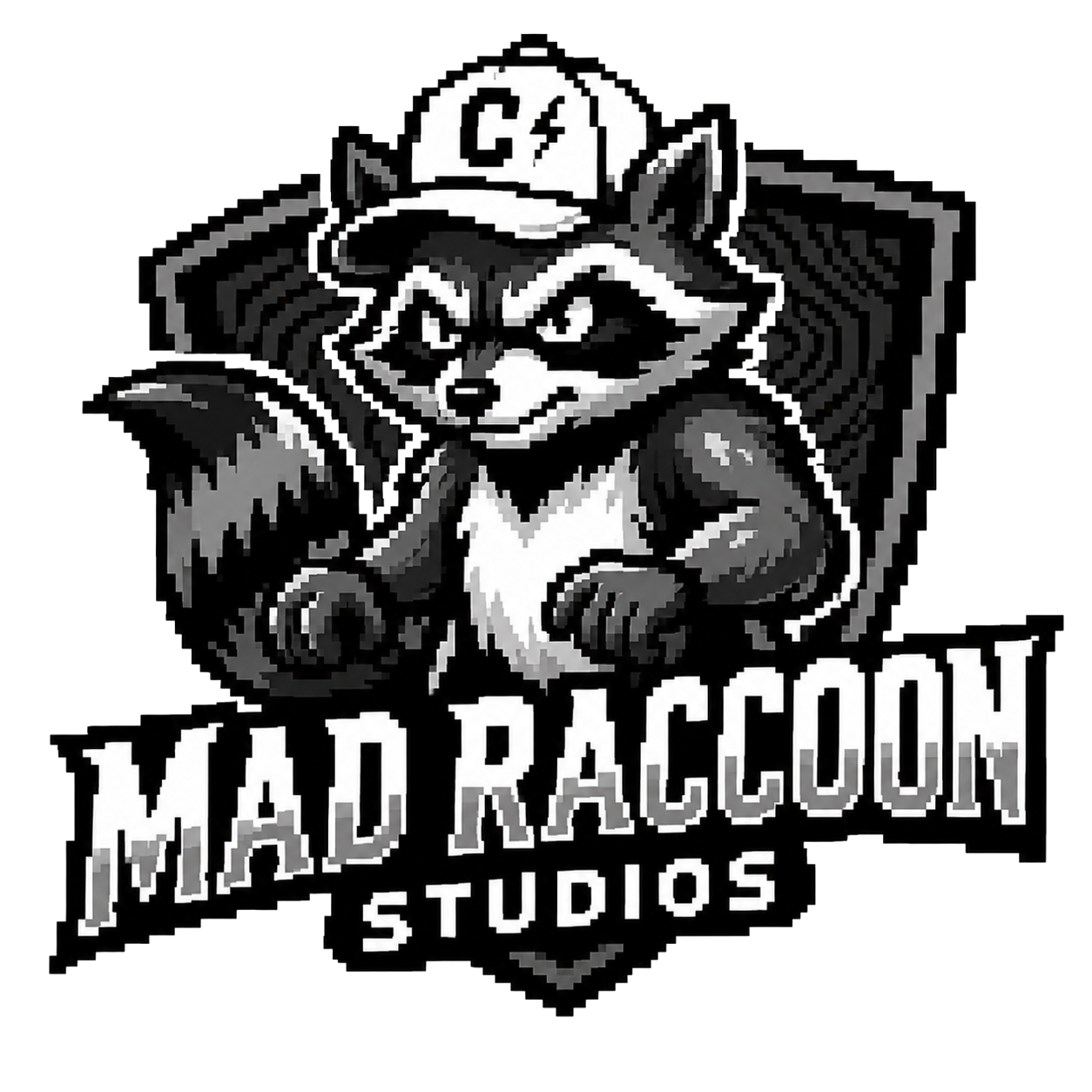 Mad Raccoon Studios logo